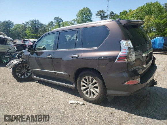 2016 Lexus GX 460 z VIN JTJBM7FX3G5133050, wystawiony jako Copart lot #53430395 z przebiegiem 102 761 mil mil oraz Szkoda całkowita • Salvage title. Historia ofert i sprzedaży dostępna na DreamBid. Obrazek 2.