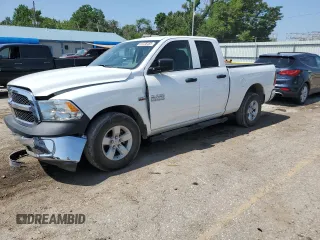 2018 Ram 1500 Tradesman with VIN 1C6RR6FT6JS304416, listed as a Copart auction lot 59726455 with 69,790 mi miles and Salvage title. Bid and sale history available at DreamBid. Image 1.