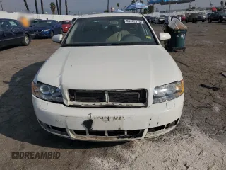2004 Audi A4 1.8T with VIN WAUJC68E44A251969, listed as a Copart auction lot 83462074 with 75,854 mi miles and Salvage Title. Bid and sale history available at carsss.com. Image 5.