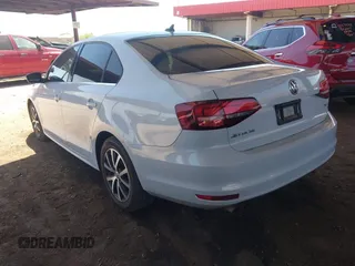 2017 Volkswagen Jetta SE with VIN 3VWDB7AJ9HM286612, listed as a IAAI auction lot 42721128 with 143,458 mi miles and . Bid and sale history available at DreamBid. Image 3.