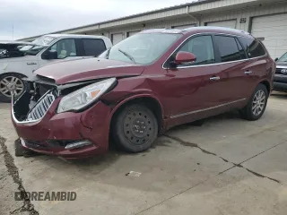 2016 Buick Enclave Leather with VIN 5GAKVBKD2GJ276711, listed as a Copart auction lot 46485315 with 208,552 mi miles and Salvage Title. Bid and sale history available at carsss.com. Image 1.