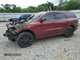 2018 Dodge Durango GT с VIN 1C4RDJDG6JC153961, выставлен на аукционе Copart как лот 54405545 с пробегом Не указан миль и Списание • Salvage title. История ставок и продаж доступна на DreamBid. Изображение 1.