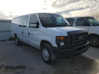 2008 Ford Econoline Cargo Commercial with VIN 1FTNS24L68DB18056, listed as a Copart auction lot 49248325 with 45,681 mi miles and Salvage Title. Bid and sale history available at DreamBid. Image 4.