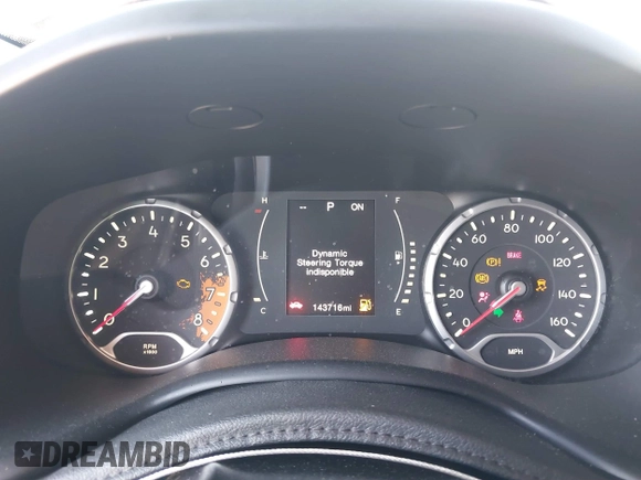 2016 Jeep Renegade Sport with VIN ZACCJAAT4GPD76634, listed as a IAAI auction lot 41793007 with 143,716 mi miles and . Bid and sale history available at carsss.com. Image 7.