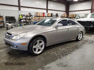 2007 Mercedes-Benz CLS-Class 5.5L with VIN WDDDJ72X77A084281, listed as a Copart auction lot 51673165 with 248,113 mi miles and Salvage Title. Bid and sale history available at carsss.com. Image 1.