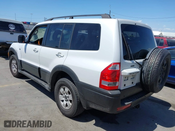 2003 Mitsubishi Montero Limited z VIN JA4NW51S43J017989, wystawiony jako IAAI lot #41963880 z przebiegiem 161 443 mil mil oraz . Historia ofert i sprzedaży dostępna na DreamBid. Obrazek 3.