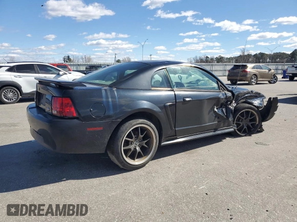 2004 Ford Mustang Standard with VIN 1FAFP40654F198374, listed as a Copart auction lot 47961255 with 0 mi miles and Salvage Title. Bid and sale history available at carsss.com. Image 3.