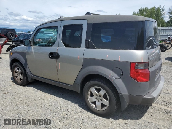 2003 Honda Element EX z VIN 5J6YH28513L016745, wystawiony jako Copart lot #60483055 z przebiegiem 241 539 mil mil oraz Szkoda całkowita • Salvage title. Historia ofert i sprzedaży dostępna na DreamBid. Obrazek 2.