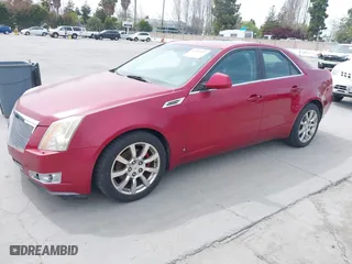 2008 Cadillac CTS RWD w/1SB with VIN 1G6DV57V180186342, listed as a IAAI auction lot 41991013 with 184,266 mi miles. Bid and sale history available at carsss.com. Image 2.