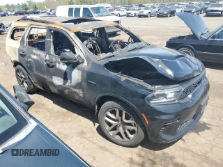 2023 Dodge Durango R/T Plus with VIN 1C4SDJCT3PC629656, listed as a Copart auction lot 53439705 with Not provided miles and Non repairable. Bid and sale history available at DreamBid. Image 4.