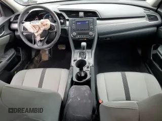 2019 Honda Civic Sedan LX with VIN 2HGFC2F66KH603690, listed as a Copart auction lot 52857305 with 46,528 mi miles and Salvage Title. Bid and sale history available at carsss.com. Image 8.