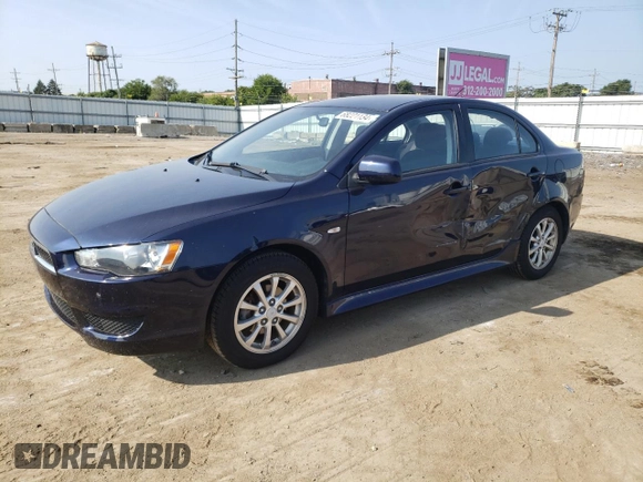 2013 Mitsubishi Lancer ES with VIN JA32U2FU1DU021780, listed as a Copart auction lot 68221134 with 97,371 mi miles and Salvage Title. Bid and sale history available at carsss.com. Image 1.
