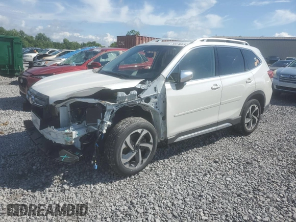 2022 Subaru Forester Touring with VIN JF2SKARC6NH530599, listed as a Copart auction lot 55278035 with 12,118 mi miles and Salvage title. Bid and sale history available at DreamBid. Image 1.