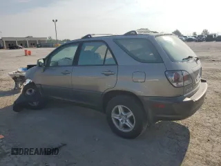 2001 Lexus RX 300 with VIN JTJHF10U910192723, listed as a Copart auction lot 66201614 with 0 mi miles and Salvage Title. Bid and sale history available at carsss.com. Image 2.