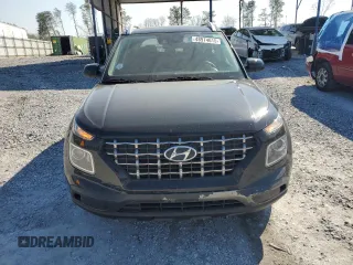 2021 Hyundai Venue SEL with VIN KMHRC8A32MU126490, listed as a Copart auction lot 48974615 with 48,857 mi miles and Salvage title. Bid and sale history available at DreamBid. Image 5.