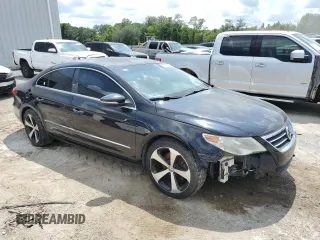 2012 Volkswagen CC Sport with VIN WVWMN7AN2CE514445, listed as a Copart auction lot 65647354 with Not Provided miles and Clean Title. Bid and sale history available at DreamBid. Image 4.