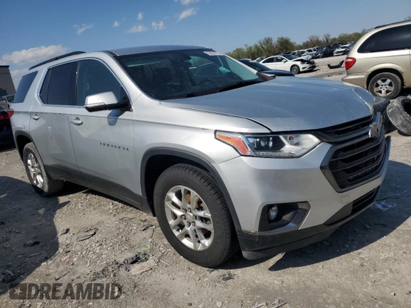 2019 Chevrolet Traverse LT Cloth with VIN 1GNEVGKW5KJ315852, listed as a Copart auction lot 52023575 with 58,725 mi miles and Salvage Title. Bid and sale history available at carsss.com. Image 4.