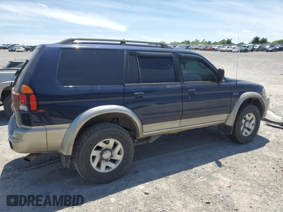 2003 Mitsubishi Montero XLS z VIN JA4MT31R83J003986, wystawiony jako Copart lot #56603464 z przebiegiem 170 135 mil mil oraz Szkoda całkowita • Salvage title. Historia ofert i sprzedaży dostępna na DreamBid. Obrazek 3.