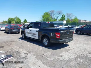 2018 Ford F-150 XL with VIN 1FTEW1E56JFC03505, listed as a IAAI auction lot 42076180 with 25,691 mi miles and . Bid and sale history available at carsss.com. Image 3.
