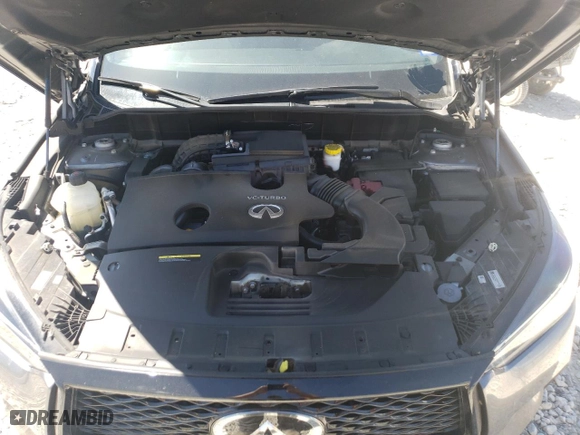 2022 Infiniti QX50 LUXE with VIN 3PCAJ5BB4NF118817, listed as a Copart auction lot 69225994 with 31,924 mi miles and Salvage Title. Bid and sale history available at carsss.com. Image 12.