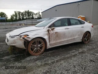 2016 Ford Fusion Titanium с VIN 3FA6P0K90GR110354, выставлен на аукционе Copart как лот 58849025 с пробегом 148 662 миль миль и Списание • Salvage title. История ставок и продаж доступна на DreamBid. Изображение 1.