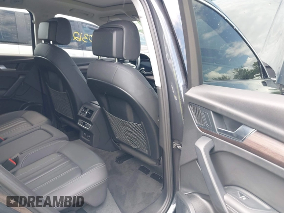 2021 Audi Q5 Premium Plus with VIN WA1BAAFY4M2062482, listed as a IAAI auction lot 42539165 with 40,312 mi miles and . Bid and sale history available at DreamBid. Image 8.