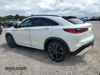 2022 Infiniti QX55 Essential with VIN 3PCAJ5K36NF112610, listed as a Copart auction lot 54300355 with 44,406 mi miles and Clean Title. Bid and sale history available at DreamBid. Image 2.