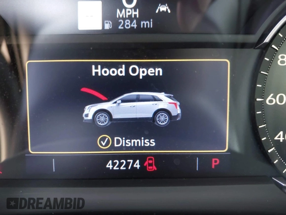2023 Cadillac XT5 FWD Premium Luxury with VIN 1GYKNCRS4PZ151486, listed as a IAAI auction lot 42099826 with 42,274 mi miles and . Bid and sale history available at DreamBid. Image 15.