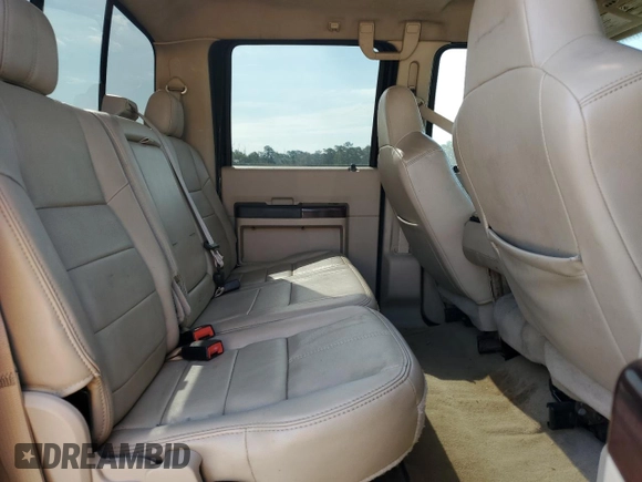 2008 Ford F-250 XL with VIN 1FTSW21R68EA06383, listed as a Copart auction lot 54917015 with 195,462 mi miles and Salvage title. Bid and sale history available at DreamBid. Image 10.