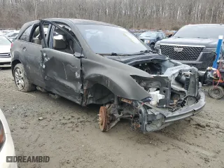 2007 Acura MDX Tech/Entertainment Pkg with VIN 2HNYD28437H501071, listed as a Copart auction lot 44371055 with 0 mi miles and Salvage Title. Bid and sale history available at carsss.com. Image 4.