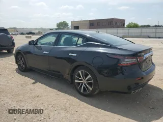2022 Nissan Maxima SV with VIN 1N4AA6CV0NC502479, listed as a Copart auction lot 60921625 with 28,070 mi miles and Salvage title. Bid and sale history available at DreamBid. Image 2.