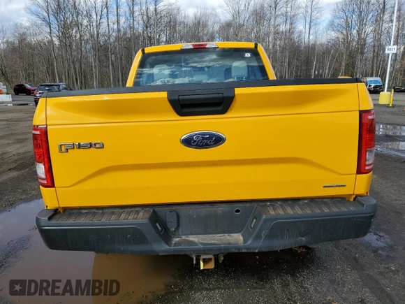 2015 Ford F-150 XLT with VIN 1FTFX1EF2FKE18694, listed as a Copart auction lot 50575245 with 108,360 mi miles and Salvage Title. Bid and sale history available at DreamBid. Image 6.