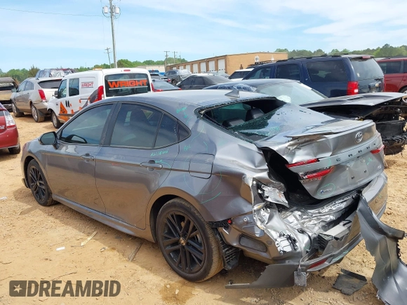 2025 Toyota Camry LE with VIN 4T1DAACK6SU510894, listed as a IAAI auction lot 42048585 with 12,601 mi miles and . Bid and sale history available at DreamBid. Image 14.