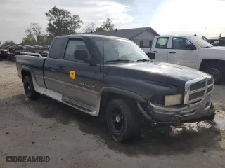 1998 Dodge Ram 1500 with VIN 3B7HC12Z1WG110667, listed as a Copart auction lot 72614284 with 43,775 mi miles and Salvage Title. Bid and sale history available at carsss.com. Image 4.