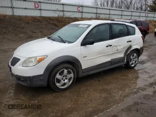 2008 Pontiac Vibe with VIN 5Y2SL65898Z405069, listed as a Copart auction lot 49768455 with 278,093 mi miles and Clean Title. Bid and sale history available at carsss.com. Image 1.