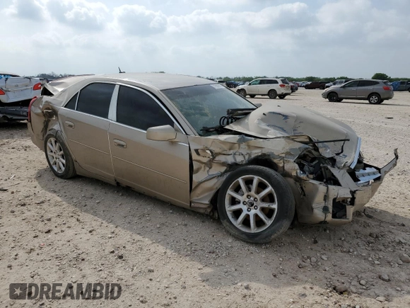 2005 Cadillac CTS z VIN 1G6DP567150233569, wystawiony jako Copart lot #51690995 z przebiegiem Nie podano mil oraz Szkoda całkowita • Salvage title. Historia ofert i sprzedaży dostępna na DreamBid. Obrazek 4.