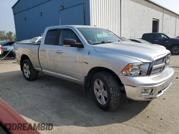 2010 Dodge 1500 TRX with VIN 1D7RV1GT5AS188413, listed as a Copart auction lot 59008305 with 156,470 mi miles and Salvage title. Bid and sale history available at DreamBid. Image 4.