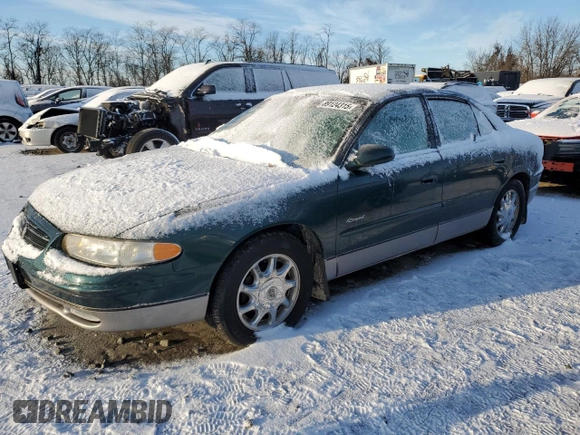 2000 Buick Regal GS with VIN 2G4WF5519Y1172126, listed as a Copart auction lot 89124315 with 0 mi miles and Non Repairable. Bid and sale history available at carsss.com. Image 1.