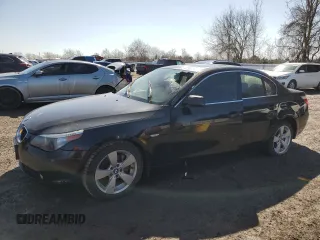 2007 BMW 5 Series 530xi with VIN WBANF73557CU24493, listed as a Copart auction lot 47862805 with Not provided miles and Clean title. Bid and sale history available at DreamBid. Image 1.