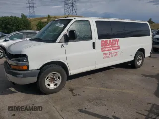 2013 Chevrolet Express Passenger LT с VIN 1GAZG1FG7D1121873, выставлен на аукционе Copart как лот 64763815 с пробегом Не указан миль и Чистый • Clean title. История ставок и продаж доступна на DreamBid. Изображение 1.