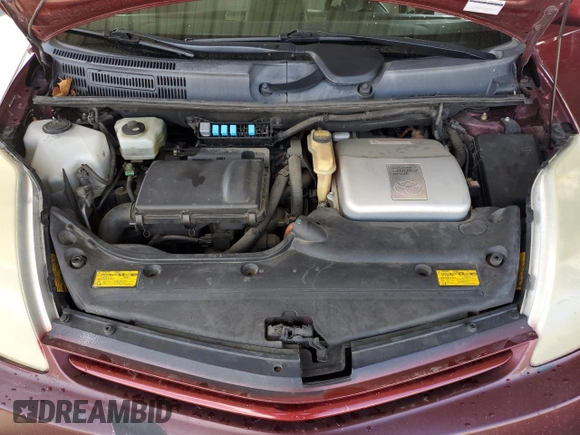 2004 Toyota Prius with VIN JTDKB20U140027716, listed as a Copart auction lot 47860595 with 248,399 mi miles and Salvage Title. Bid and sale history available at DreamBid. Image 11.