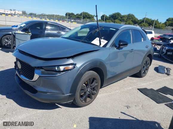 2022 Mazda CX-30 2.5 S Preferred Package with VIN 3MVDMBCL4NM416546, listed as a IAAI auction lot 41429080 with 28,430 mi miles. Bid and sale history available at carsss.com. Image 18.