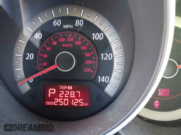 2010 Kia Forte EX z VIN KNAFU4A21A5118825, wystawiony jako IAAI lot #42138046 z przebiegiem 250 125 mil mil oraz . Historia ofert i sprzedaży dostępna na DreamBid. Obrazek 15.