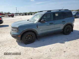 2021 Ford Bronco Sport Big Bend z VIN 3FMCR9B63MRA61675, wystawiony jako Copart lot #59568115 z przebiegiem Nie podano mil oraz Szkoda całkowita • Salvage title. Historia ofert i sprzedaży dostępna na DreamBid. Obrazek 1.