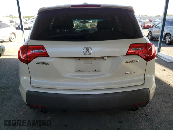 2009 Acura MDX Tech Pkg with VIN 2HNYD28619H528385, listed as a Copart auction lot 53829795 with 226,681 mi miles and Salvage Title. Bid and sale history available at carsss.com. Image 6.