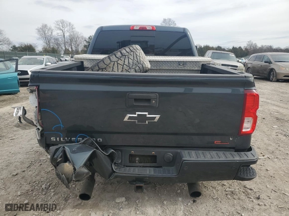 2017 Chevrolet Silverado 1500 LTZ with VIN 3GCUKSEJ3HG415362, listed as a Copart auction lot 47998345 with 142,987 mi miles and Salvage Title. Bid and sale history available at carsss.com. Image 6.