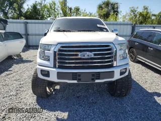 2017 Ford F-150 XL with VIN 1FTEW1CF1HFC81387, listed as a Copart auction lot 48669845 with 198,025 mi miles and Salvage title. Bid and sale history available at DreamBid. Image 5.