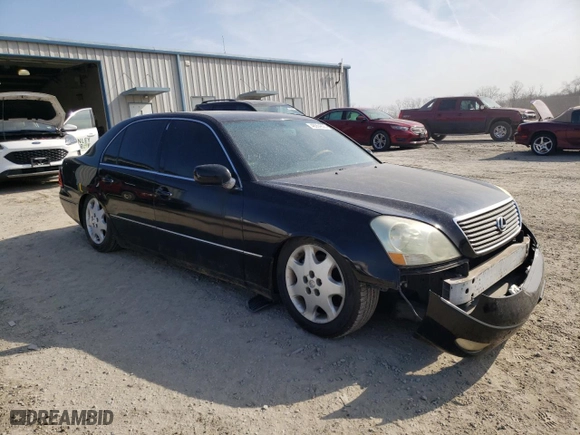 2003 Lexus LS 430 with VIN JTHBN30F630101465, listed as a Copart auction lot 48354835 with 154,428 mi miles and Clean Title. Bid and sale history available at carsss.com. Image 4.