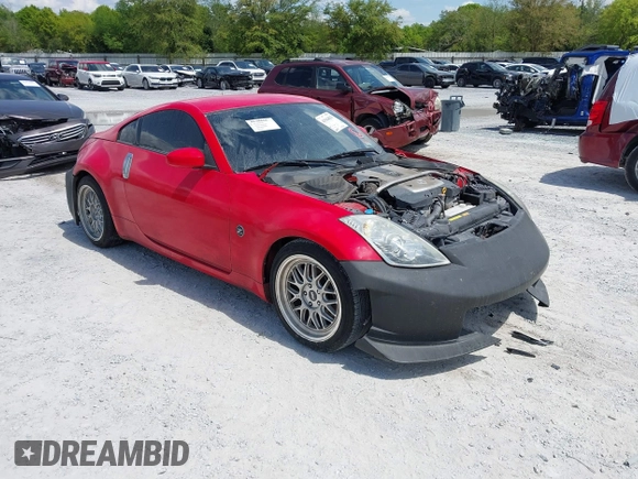 2008 Nissan 350Z z VIN JN1BZ34D08M701481, wystawiony jako IAAI lot #41944633 z przebiegiem 80 834 mil mil oraz . Historia ofert i sprzedaży dostępna na DreamBid. Obrazek 1.
