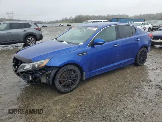 2014 Kia Optima SX with VIN 5XXGR4A71EG270626, listed as a Copart auction lot 49350075 with 199,063 mi miles and Salvage title. Bid and sale history available at DreamBid. Image 1.